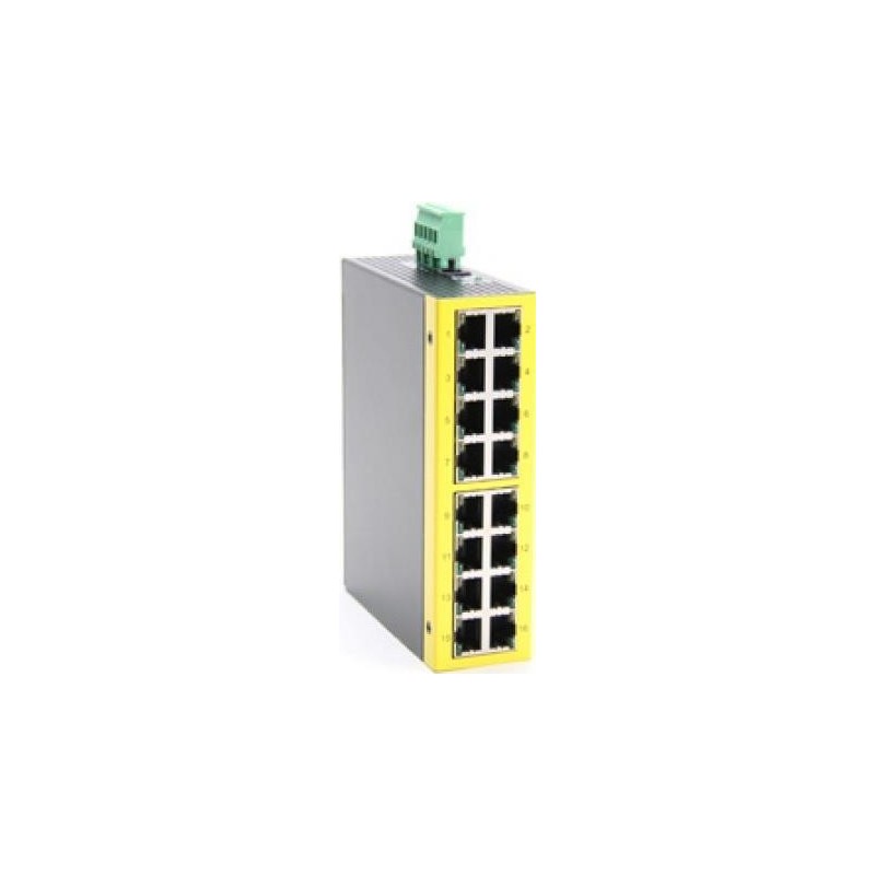 KTI Networks KFS-1640-L Nicht verwalteter Netzwerk-Switch Schwarz Netzwerk-Switch (KFS-1640-L)