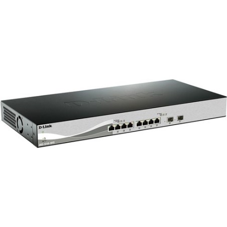D-Link DXS-1210-10TS Managed L2/L3 10G Ethernet (100/1000/10000) 1U Schwarz - Silber (DXS-1210-10TS/E)
