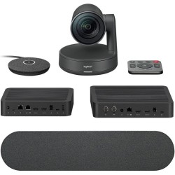 Logitech Rally - Modulares 4K-Videokonferenzsystem für große Räume (960-001218)