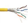 ROLINE 21.15.0005 Netzwerkkabel Gelb 100 m Cat8 SF/UTP (S-FTP) (21.15.0005)
