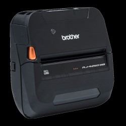 Brother RJ-4250WB - Etikettendrucker - Thermopapier - Rolle (11,3 cm) - 203 dpi - bis zu 127 mm/Sek. - USB 2.0, Wi-Fi(n), NFC,