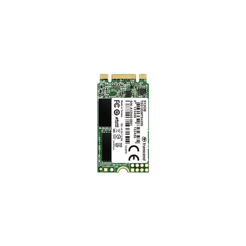 Transcend 430S 512 GB - SSD - Solid State Drive - SATA 6 GB/s - M.2 2242 (TS512GMTS430S)