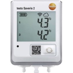 testo Saveris 2-T2 Temperatur-Datenlogger Messgröße Temperatur -50 bis 150 C (0572 2032)