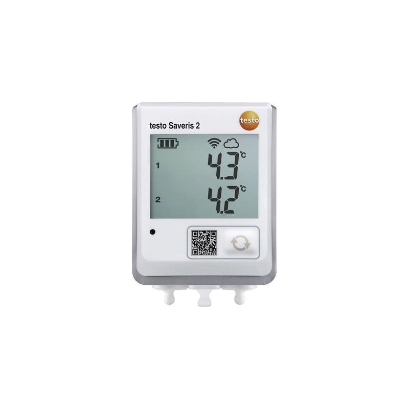 testo Saveris 2-T2 Temperatur-Datenlogger Messgröße Temperatur -50 bis 150 C (0572 2032)