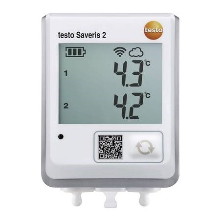 testo Saveris 2-T2 Temperatur-Datenlogger Messgröße Temperatur -50 bis 150 C (0572 2032)
