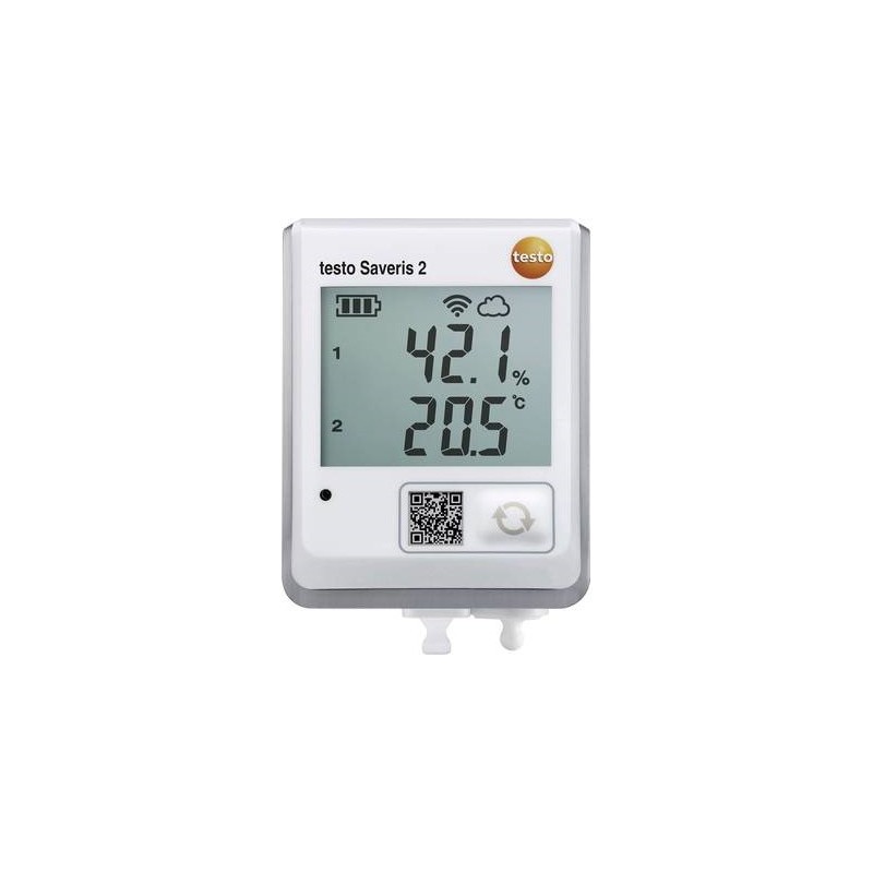 testo Saveris 2-H2 Multi-Datenlogger Messgröße Temperatur, Luftfeuchtigkeit -30 bis 70 C 0 bis 100 % rF (0572 2035)
