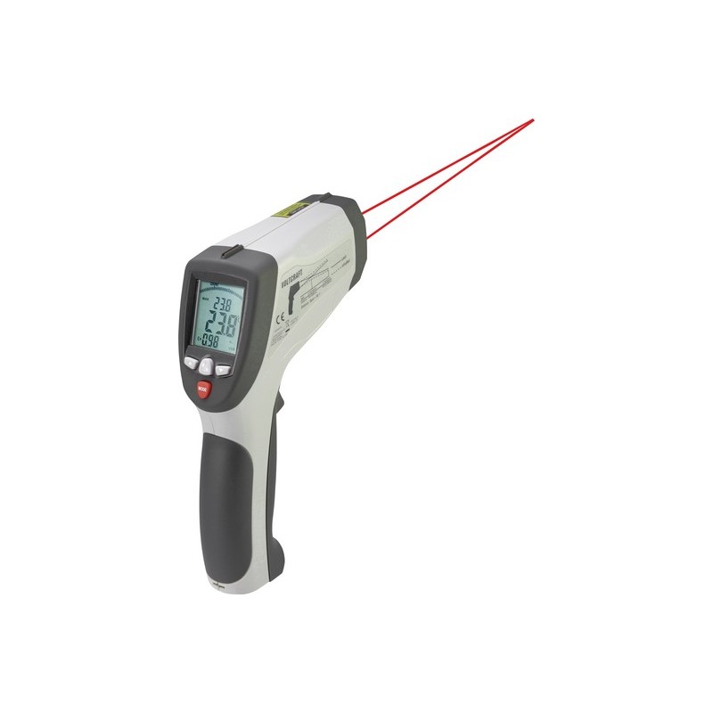 VOLTCRAFT IR 2201-50D USB Infrarot-Thermometer Optik 50:1 -50 bis 2200 C Pyrometer (1599565)