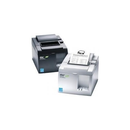 Star TSP143IIIBI2 GY, BT, 8 Punkte/mm (203dpi), Cutter, grau Bondrucker, Thermodirekt (zweifarbig), 8 Punkte/mm (203dpi), varia