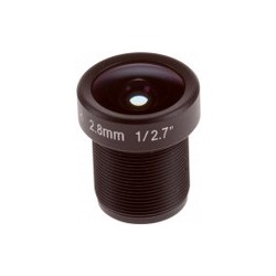 AXIS M12 Megapixel - CCTV-Objektiv - feste Irisblende - M12-Anschluss - 2.8 mm - f/1.2 (Packung mit 10) - für AXIS P3904-R, P39