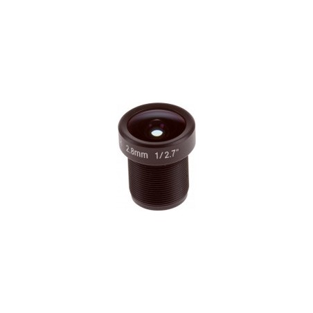 AXIS M12 Megapixel - CCTV-Objektiv - feste Irisblende - M12-Anschluss - 2.8 mm - f/1.2 (Packung mit 10) - für AXIS P3904-R, P39