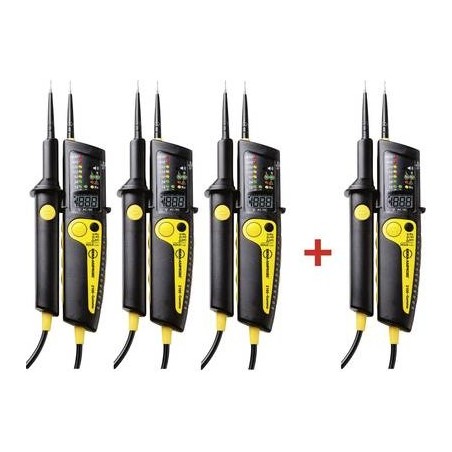 Beha Amprobe 2100-GAMMA BUNDLE Zweipoliger Spannungsprüfer CAT III 1000 V, CAT IV 600 V Akustik, LCD, LED, Vibration (4980718)