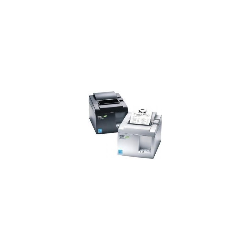 Star TSP143IIIBI2 WT, BT, 8 Punkte/mm (203dpi), Cutter, weiß Bondrucker, Thermodirekt (zweifarbig), 8 Punkte/mm (203dpi), varia