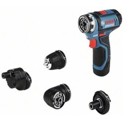Bosch GSR 12V-35 FC Professional - Bohrer/Schrauber - schnurlos - 2 Geschwindigkeiten 10 mm - 35 N m - 2 Akkus - 12 V (06019H30