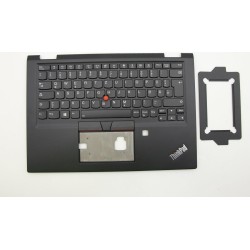 Lenovo Cover Upper w/ Keyboard Black WW German (02HL518)