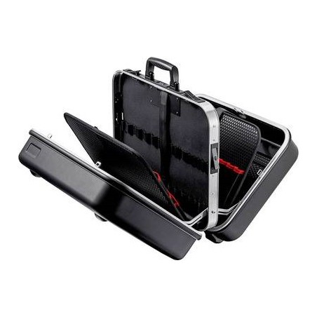 Knipex BIG Twin Werkzeugkasten Aluminium Schwarz (00 21 42 LE)