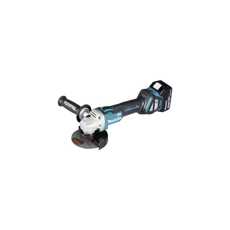 Makita DGA511RTJ - Winkelschleifer - schnurlos - 125 mm - ohne Batterie - 18 V (DGA511RTJ)