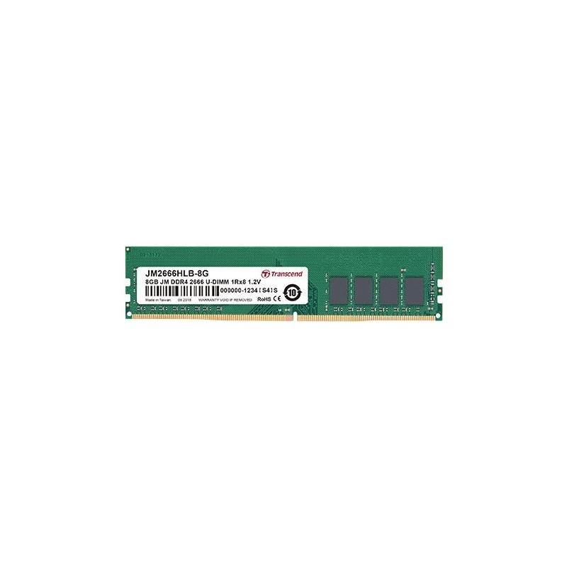 Transcend JetRAM - DDR4 - 16 GB - DIMM 288-PIN - 2666 MHz / PC4-21300 - CL19 - 1.2 V - ungepuffert - non-ECC (JM2666HLB-16G)