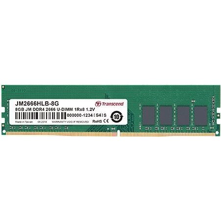 Transcend JetRAM - DDR4 - 16 GB - DIMM 288-PIN - 2666 MHz / PC4-21300 - CL19 - 1.2 V - ungepuffert - non-ECC (JM2666HLB-16G)