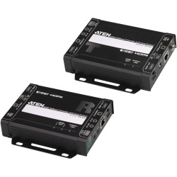 ATEN VE814A HDMI HDBaseT Extender with Dual Output - Sender und Empfänger - Video-, Audio-, Infrarot- und serielle Erweiterung