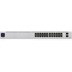 Ubiquiti USW-24-POE managed 24-Port Gigabit PoE+ Switch 95W mit 2x SFP Rack 1U