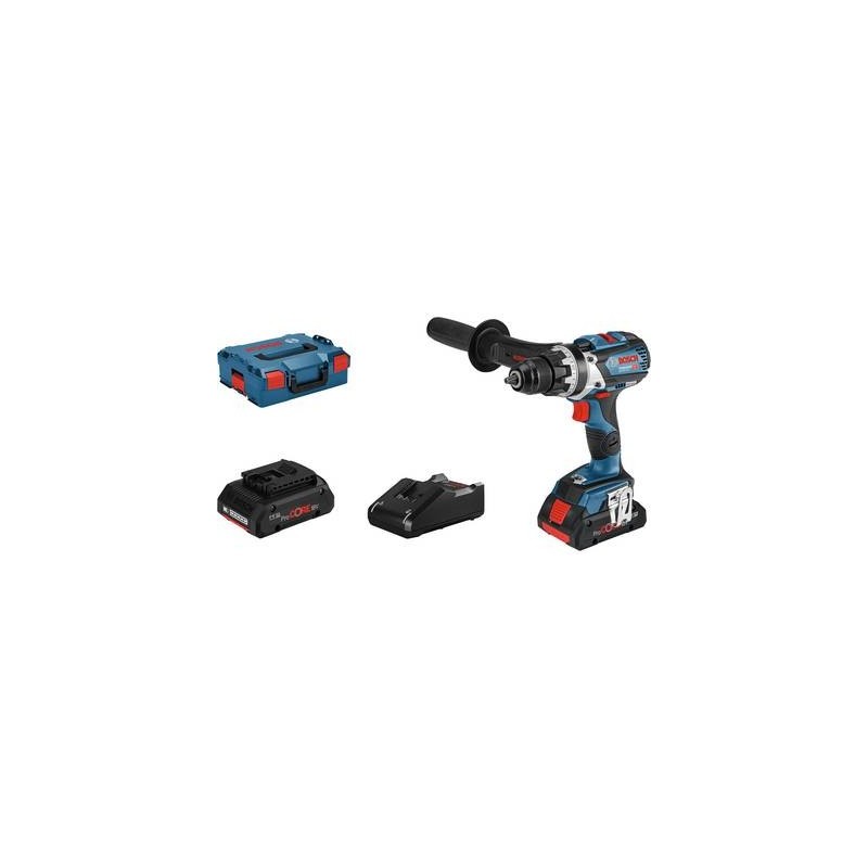 Bosch GSR 18V-110 C 2100 U/min Ohne Schlüssel 1,8 kg Schwarz - Blau (06019G010A)
