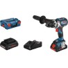 Bosch GSR 18V-110 C 2100 U/min Ohne Schlüssel 1,8 kg Schwarz - Blau (06019G010A)