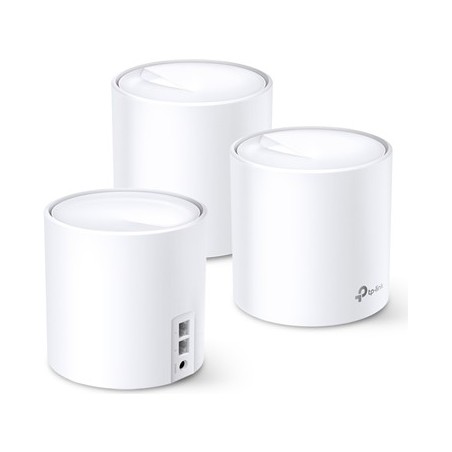 TP-Link Deco X60 - WLAN-System (3 Router) - GigE, 802.11ax - 802.11a/b/g/n/ac/ax - Dual-Band