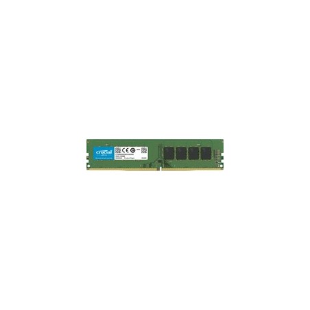 Crucial - DDR4 - Modul - 8 GB - DIMM 288-PIN - 2666 MHz / PC4-21300 - CL19 - 1.2 V - ungepuffert - non-ECC (CT8G4DFRA266)
