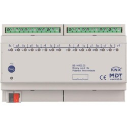 MDT BE-16000.02 Binäreingang 16-fach, 8TE, REG (BE-16000.02)
