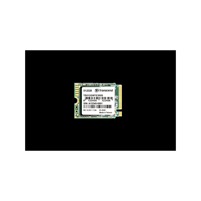 SSD 512GB Transcend M.2 MTE300S (M.2 2230) PCIe Gen3 x4 NVMe (TS512GMTE300S)