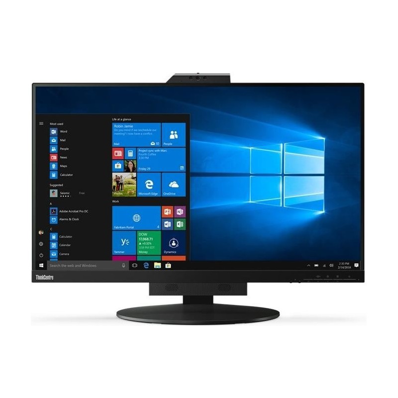 Lenovo ThinkCentre Tiny-in-One 27 - LED-Monitor - 68,58 cm (27") (27" sichtbar) - 2560 x 1440 @ 60 Hz - 350 cd/m² - 1000:1 - 4