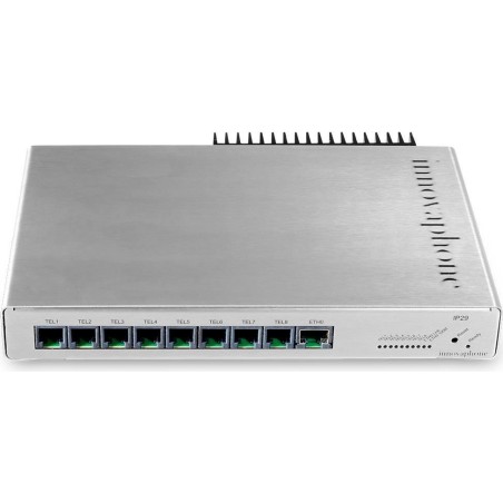 innovaphone IP29-8 VoIP Gateway für 8 analoge Nebenstellen, POE VoIP Gateway zum Anschluss von Acht analogen Nebenstellen (RJ11