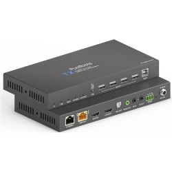 PureLink - PureTools - HDBaseT Extender Set mit USB 2.0 und Audio-Breakout, 4K ( PureTools - HDBaseT Extender Set mit USB 2.0 u
