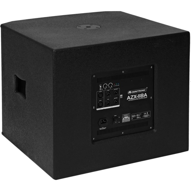 OMNITRONIC AZX-118A PA-Subwoofer aktiv 400W (11039046)