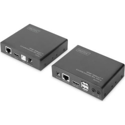 DIGITUS DS-55505 - Extender Set - KVM-/Audio-/USB-Extender - HDBaseT 2.0 - USB - bis zu 100 m