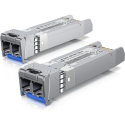 Ubiquiti UACC-OM-SM-10G-D-20 - SFP+-Transceiver-Modul - 10 GigE - LC Single-Modus - 1310 nm (Packung mit 20) (UACC-OM-SM-10G-D-