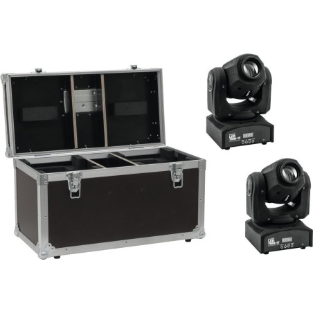 EUROLITE Set 2x LED TMH-17 Spot + Case (20000548)