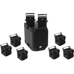 OMNITRONIC Set BOB-10A sw + 8x BOB-4 sw (20000534)