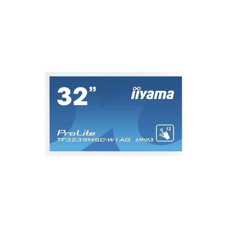 iiyama ProLite TF3239MSC-W1AG Touchscreen-Monitor 80 cm (31.5" ) 1920 x 1080 Pixel Multitouch Multi-Nutzer Weiß (TF3239MSC-W1AG
