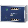 PLANET IP30 - IPv6/IPv4 - 4-Port Managed L2/L2+ Gigabit Ethernet (10/100/1000) Power over Ethernet (PoE) Blau - Grau (WGS-4215-