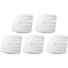 TP-LINK EAP245(5-PACK) - 1750 Mbit/s - 450 Mbit/s - 1300 Mbit/s - 10,100,1000 Mbit/s - 2.4 - 5 GHz - IEEE 802.11a,IEEE 802.11ac