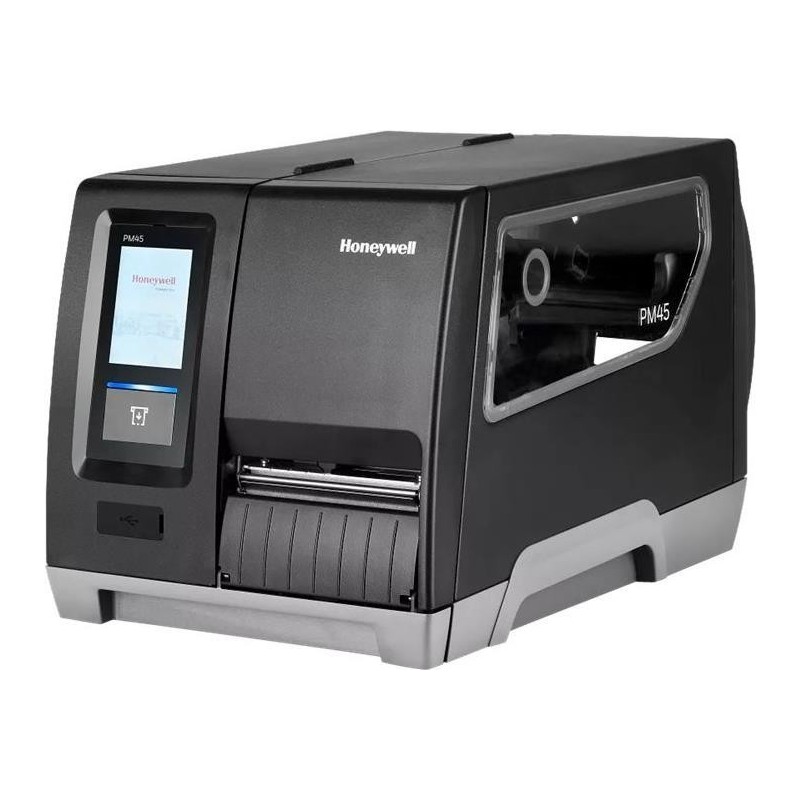 Honeywell PM45 - Etikettendrucker - Thermotransfer - Rolle (11,4 cm) - 203 dpi - bis zu 350 mm/Sek. - USB 2.0, seriell, Gigabit