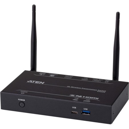 ATEN VP2020 4K Wireless Presentation Switch mit Dual View (VP2020)