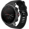 Polar Grit X Pro - Schwarz DLC - Sportuhr mit Band - Fluorkautschuk (FKM) - schwarz - Bandgröße: M/L - Anzeige 3 cm (1.2") - Bl