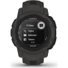 Garmin Instinct 2S Solar - 40 mm - Carbon-Schwarz - Sportuhr mit Band - Silikon - Handgelenkgröße: 112-180 mm - einfarbig - 32M