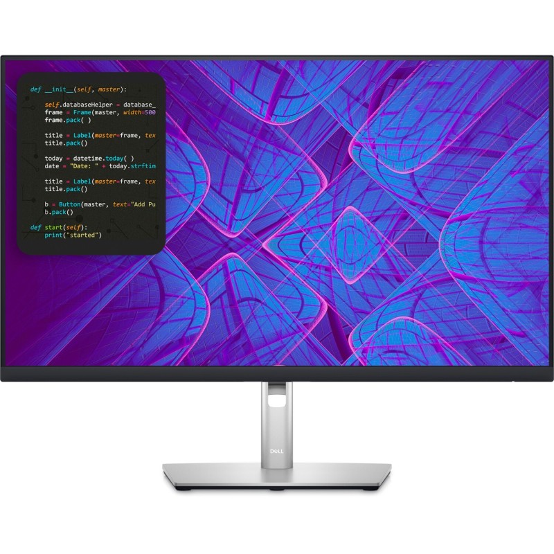 DELL 27 P2723QE - 68,58 cm (27")-4K-Hub-Monitor - HDMI, DisplayPort, USB-C, RJ45 und vier superschnellen USB-Anschlüssen mit 5